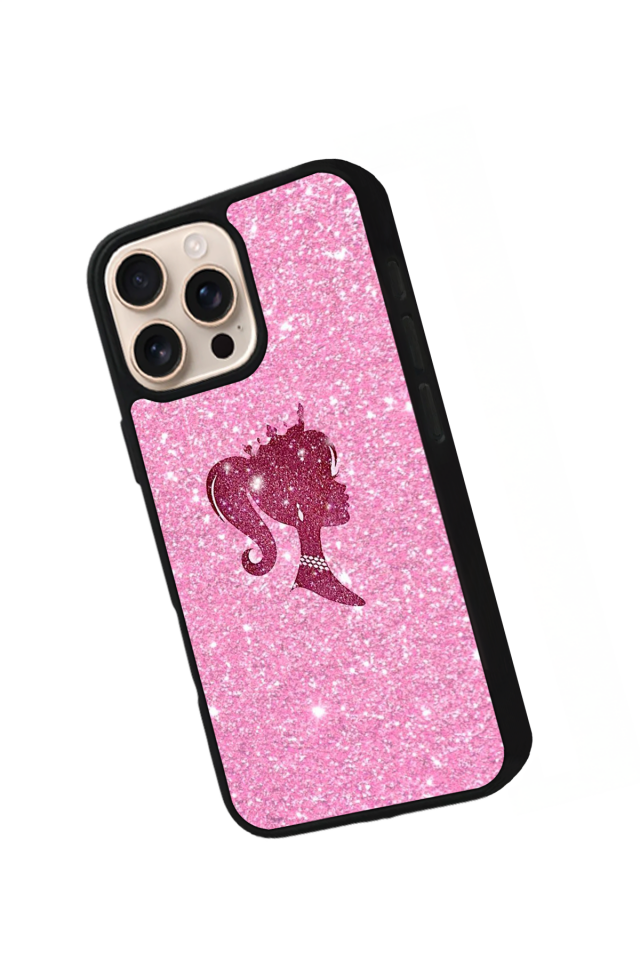 iPhone 14 Pro Uyumlu Barbie Tasarımlı Glossy Premium Kılıf