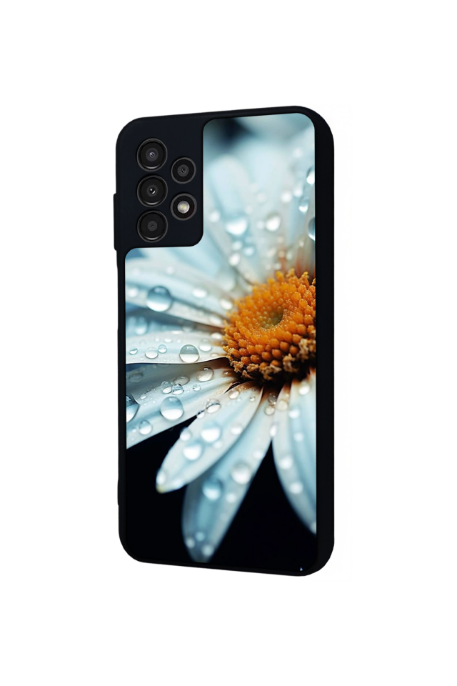 Samsung Galaxy A13 Uyumlu Cicek Tasarımlı Glossy Premium Kılıf