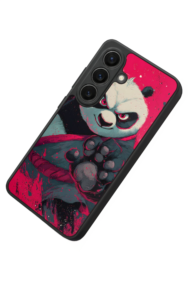 Samsung Galaxy S26 Uyumlu Kung Fu Panda Tasarımlı Glossy Premium Kılıf