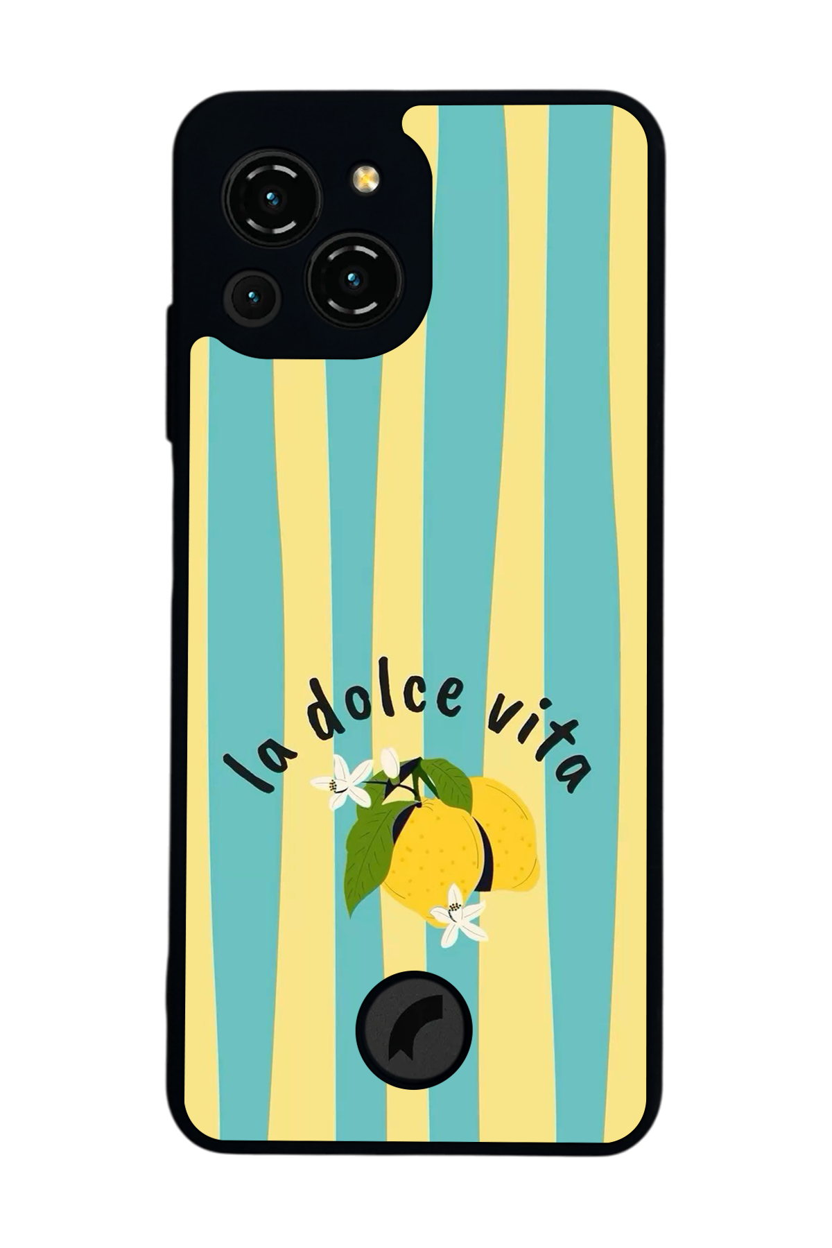 Reeder S23 Pro Max Uyumlu Limon Tasarımlı Glossy Premium Kılıf