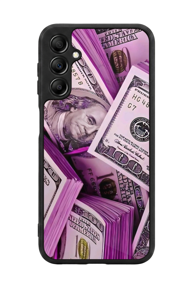 Samsung Galaxy A14 Uyumlu Money Para Tasarımlı Glossy Premium Kılıf
