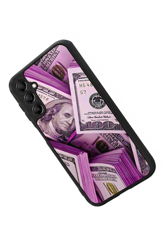 Samsung Galaxy A14 Uyumlu Money Para Tasarımlı Glossy Premium Kılıf