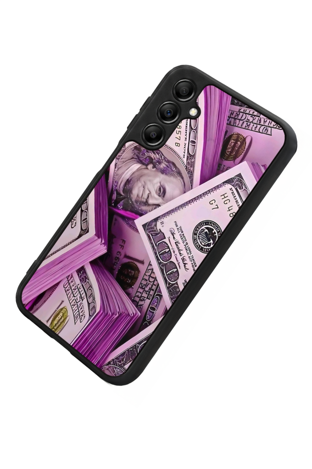 Samsung Galaxy A14 Uyumlu Money Para Tasarımlı Glossy Premium Kılıf