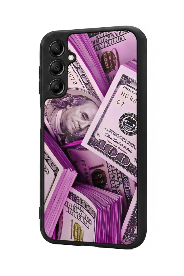 Samsung Galaxy A14 Uyumlu Money Para Tasarımlı Glossy Premium Kılıf