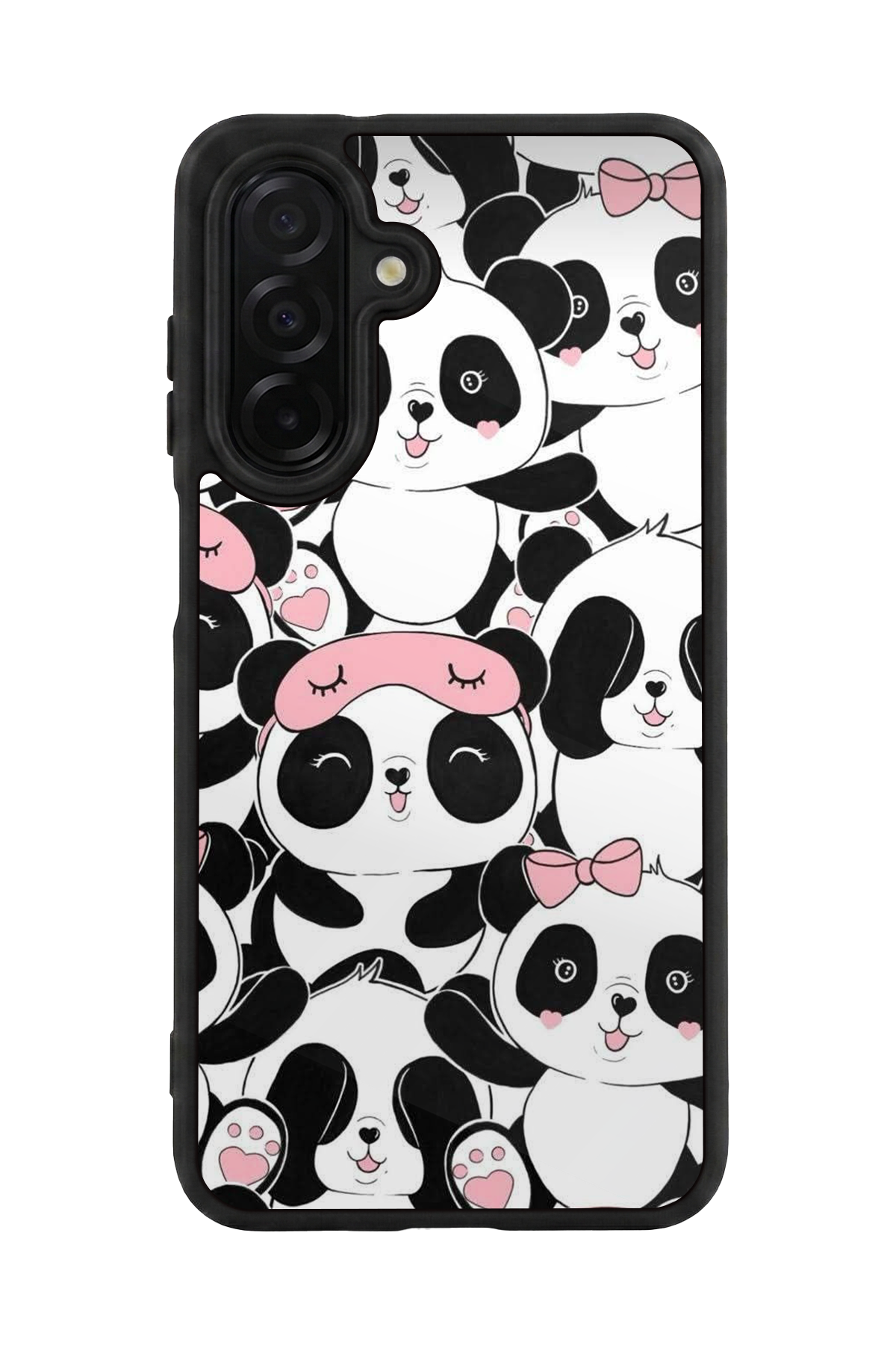 Samsung Galaxy A56 Uyumlu Panda Tasarımlı Glossy Premium Kılıf