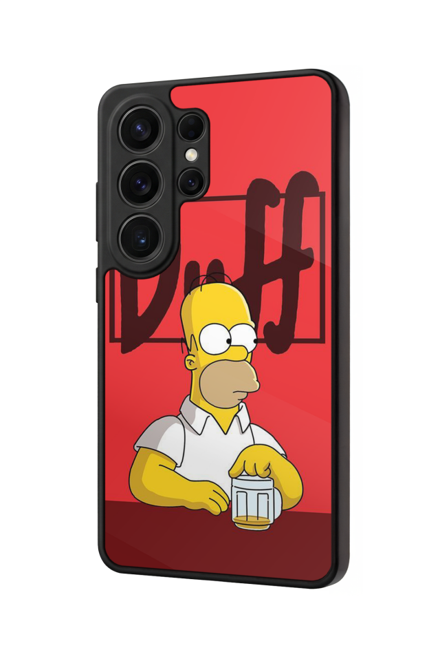 Samsung Galaxy S26 Ultra Uyumlu The Simpsons Tasarımlı Glossy Premium Kılıf