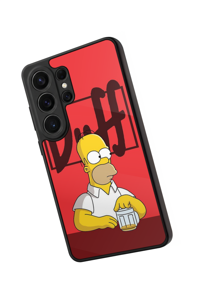 Samsung Galaxy S26 Ultra Uyumlu The Simpsons Tasarımlı Glossy Premium Kılıf