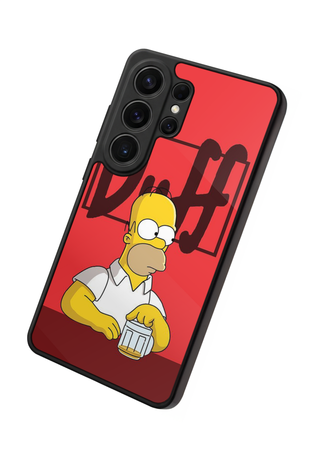 Samsung Galaxy S26 Ultra Uyumlu The Simpsons Tasarımlı Glossy Premium Kılıf