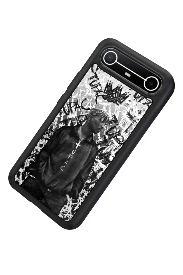 Tecno Spark Slim 5G Uyumlu Tupac Tasarımlı Glossy Premium Kılıf