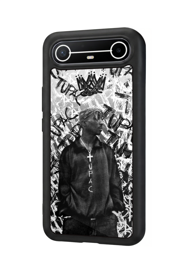 Tecno Spark Slim 5G Uyumlu Tupac Tasarımlı Glossy Premium Kılıf