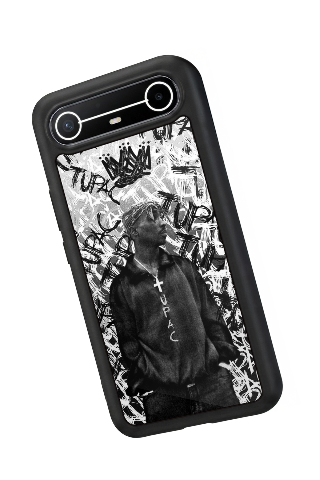 Tecno Spark Slim 5G Uyumlu Tupac Tasarımlı Glossy Premium Kılıf