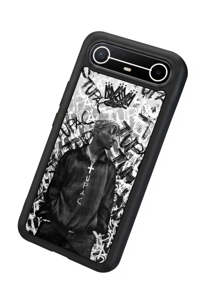 Tecno Spark Slim 5G Uyumlu Tupac Tasarımlı Glossy Premium Kılıf
