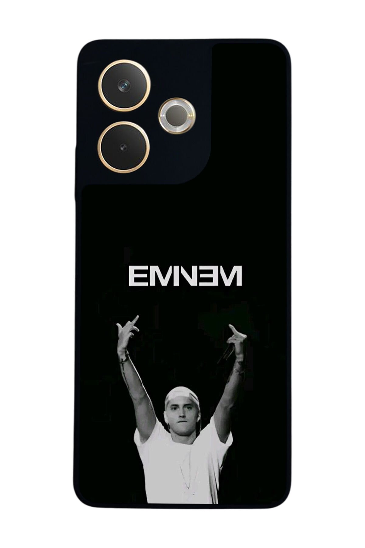 Oppo A5 Pro Uyumlu Eminem Tasarımlı Glossy Premium Kılıf