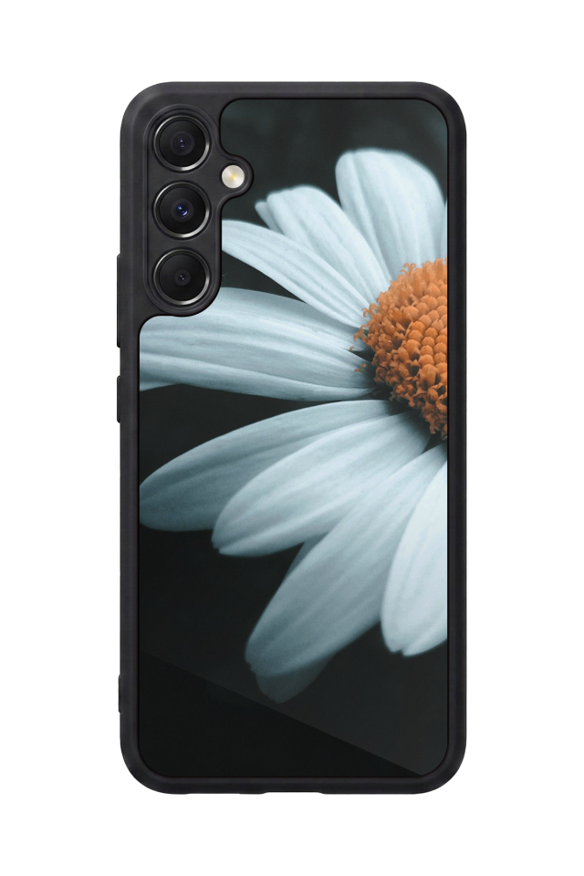 Samsung Galaxy M34 Uyumlu Cicek Tasarımlı Glossy Premium Kılıf