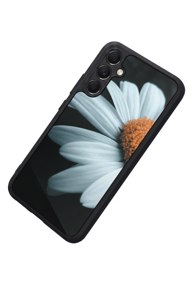 Samsung Galaxy M34 Uyumlu Cicek Tasarımlı Glossy Premium Kılıf