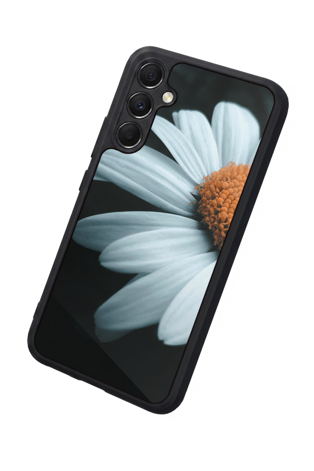Samsung Galaxy M34 Uyumlu Cicek Tasarımlı Glossy Premium Kılıf