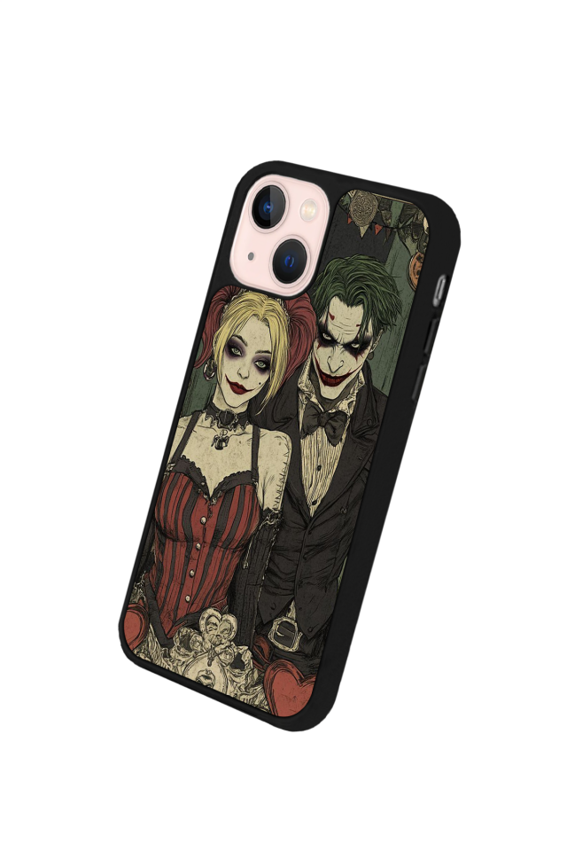 iPhone 15 Plus Uyumlu Kalp Love Tasarımlı Glossy Premium Kılıf