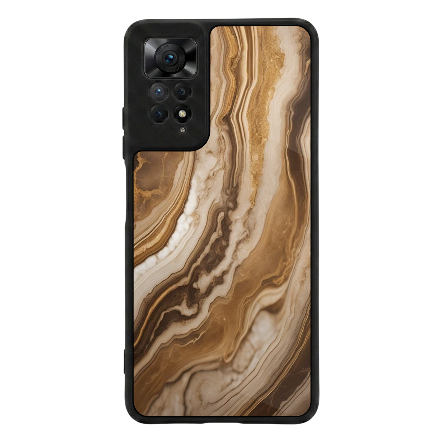 Xiaomi Redmi Note 11 Pro Uyumlu Mermer Marble Tasarımlı Glossy Premium Kılıf