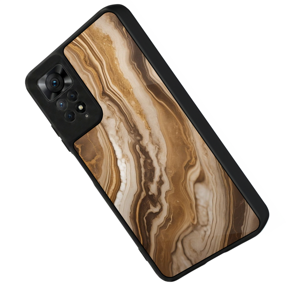 Xiaomi Redmi Note 11 Pro Uyumlu Mermer Marble Tasarımlı Glossy Premium Kılıf