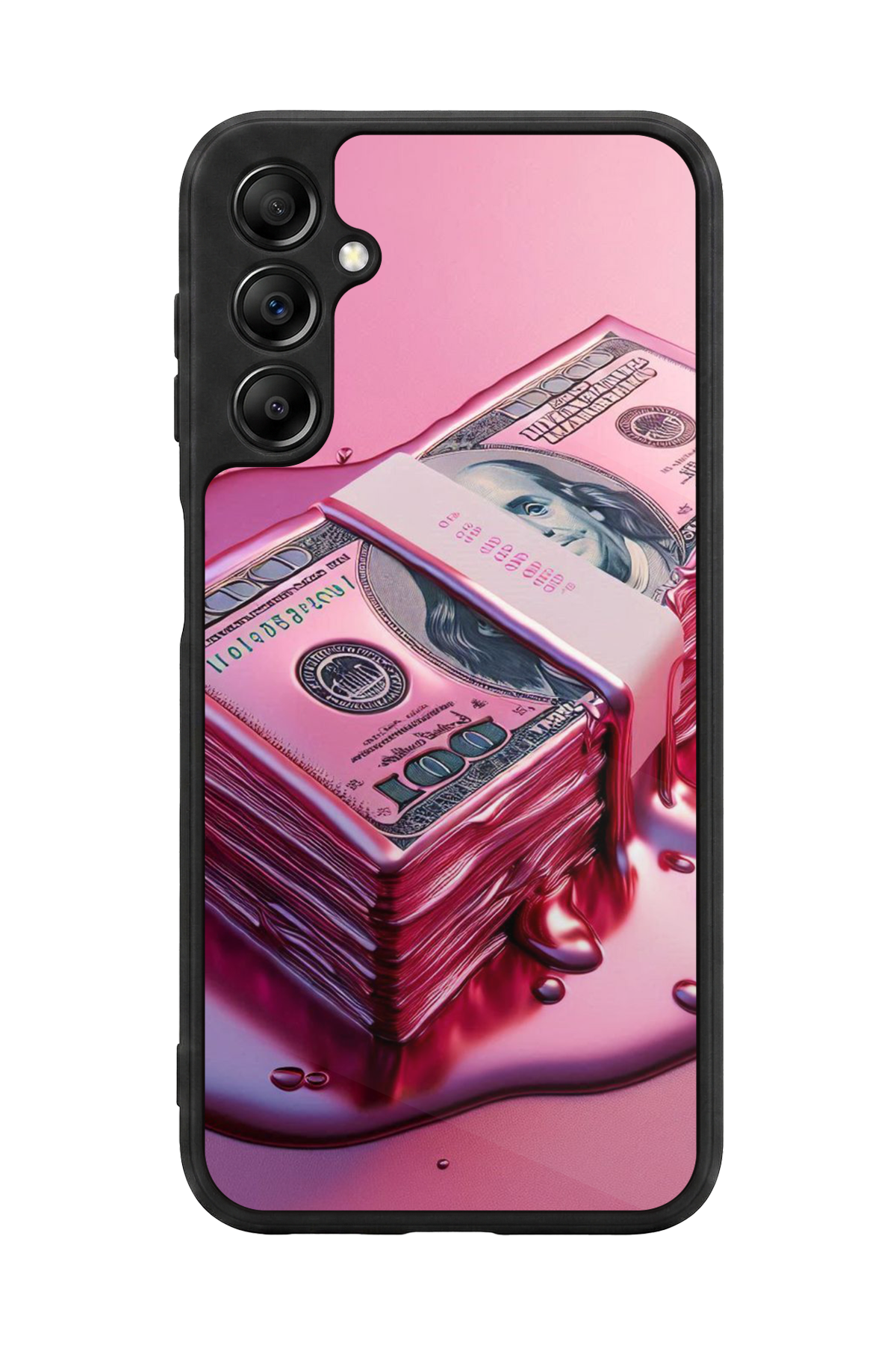 Samsung Galaxy A14 Uyumlu Money Para Tasarımlı Glossy Premium Kılıf