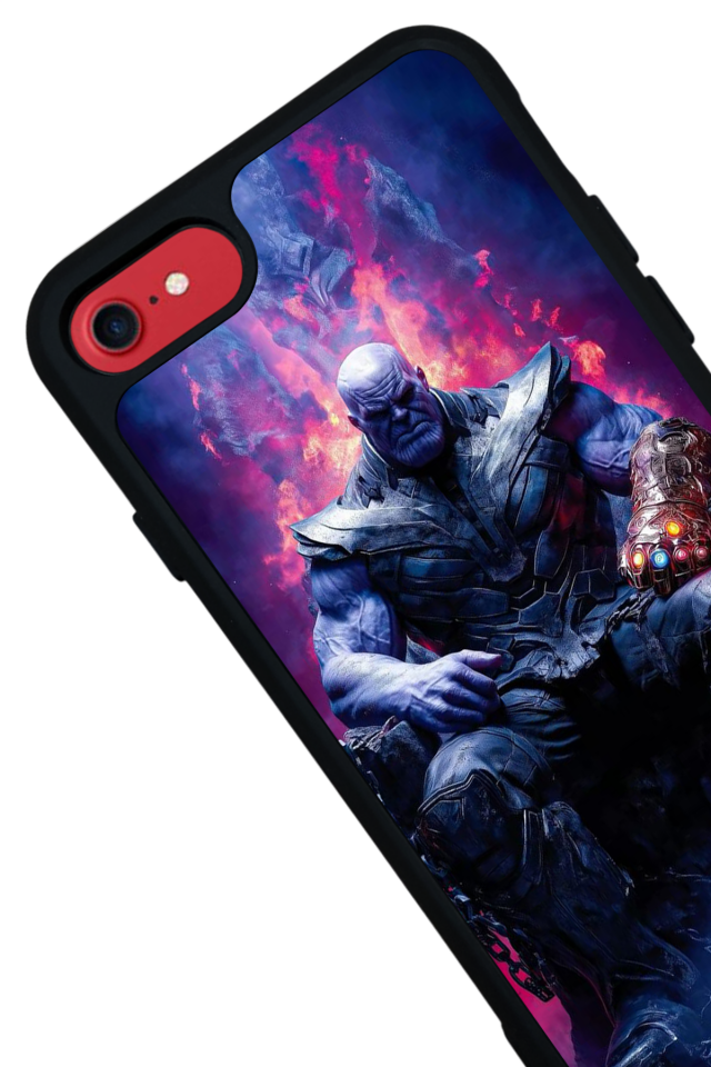 iPhone 8 Uyumlu Thanos Tasarımlı Glossy Premium Kılıf