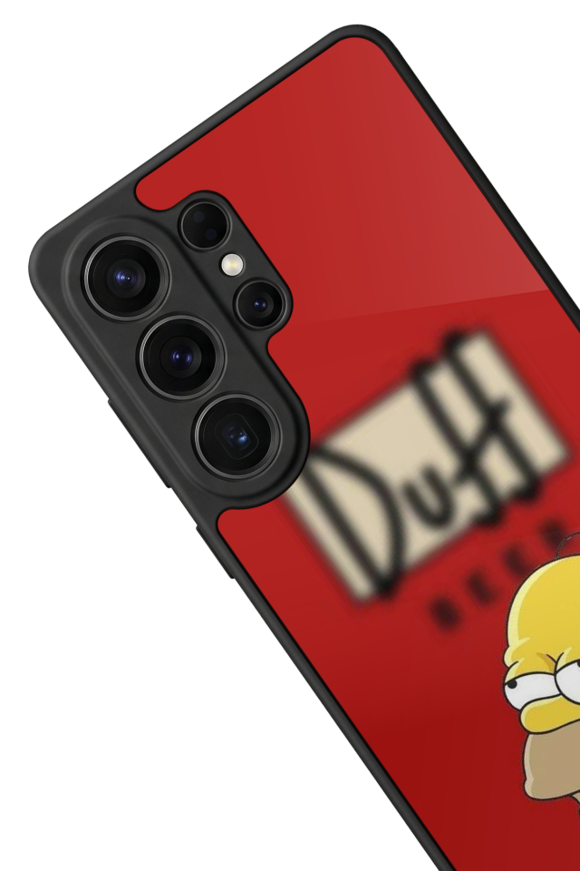 Samsung Galaxy S26 Ultra Uyumlu The Simpsons Tasarımlı Glossy Premium Kılıf