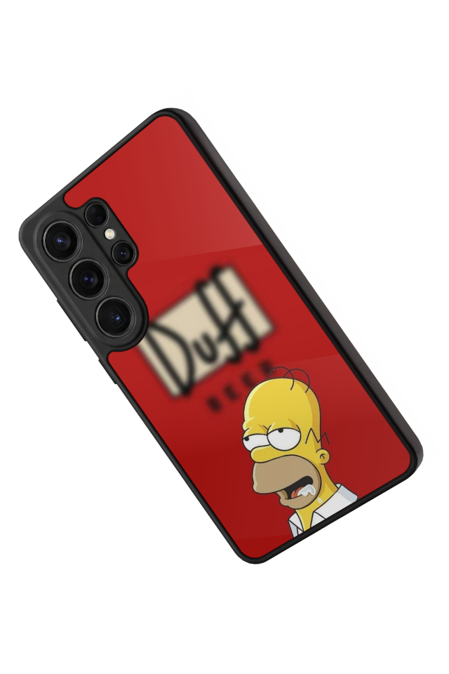 Samsung Galaxy S26 Ultra Uyumlu The Simpsons Tasarımlı Glossy Premium Kılıf