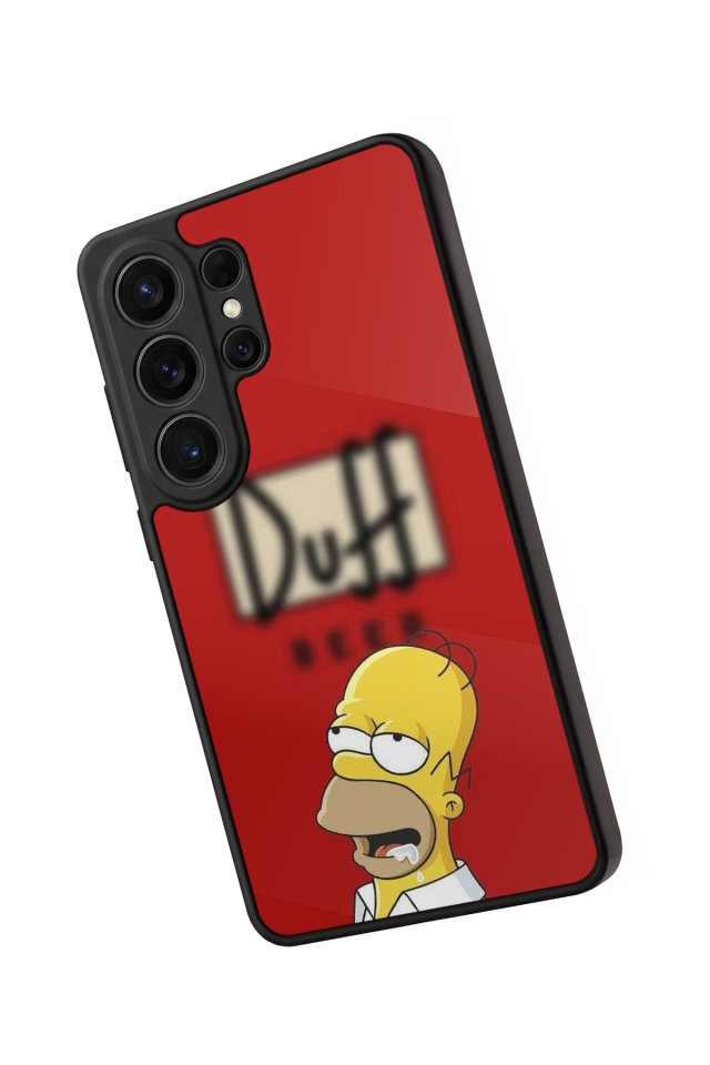 Samsung Galaxy S26 Ultra Uyumlu The Simpsons Tasarımlı Glossy Premium Kılıf
