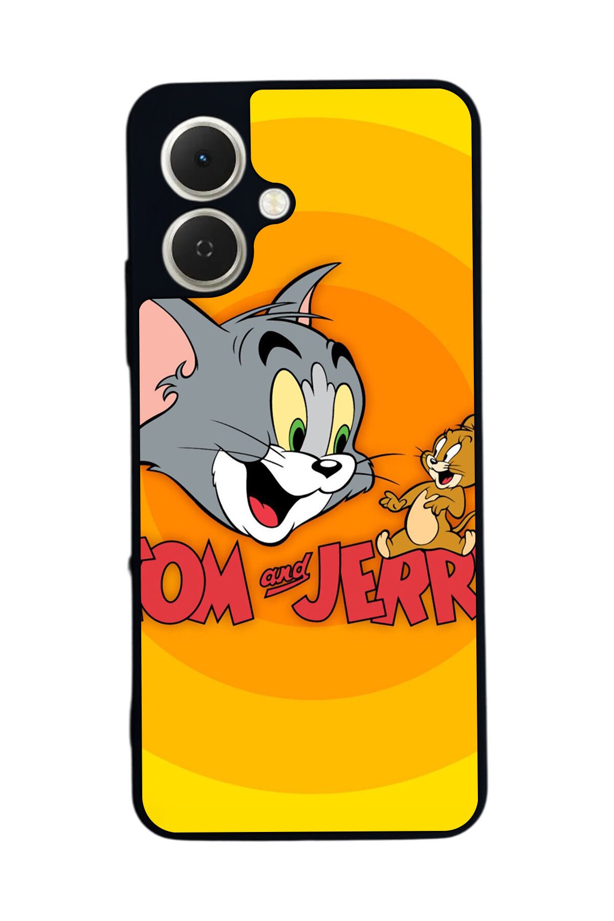Tecno Spark GO 2 Uyumlu Tom And Jerry Tasarımlı Glossy Premium Kılıf