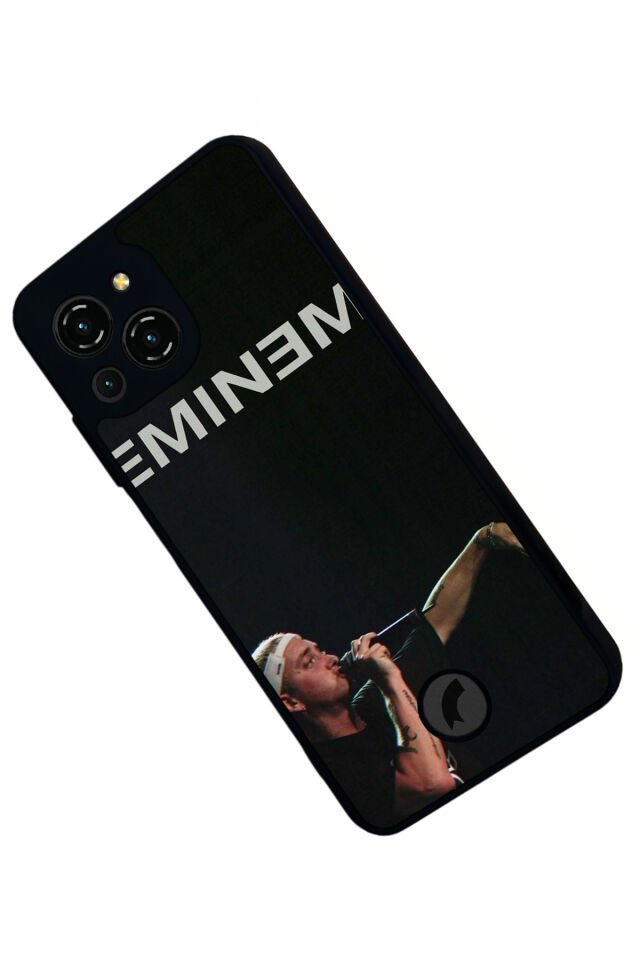 Reeder S23 Pro Max Uyumlu Eminem Tasarımlı Glossy Premium Kılıf