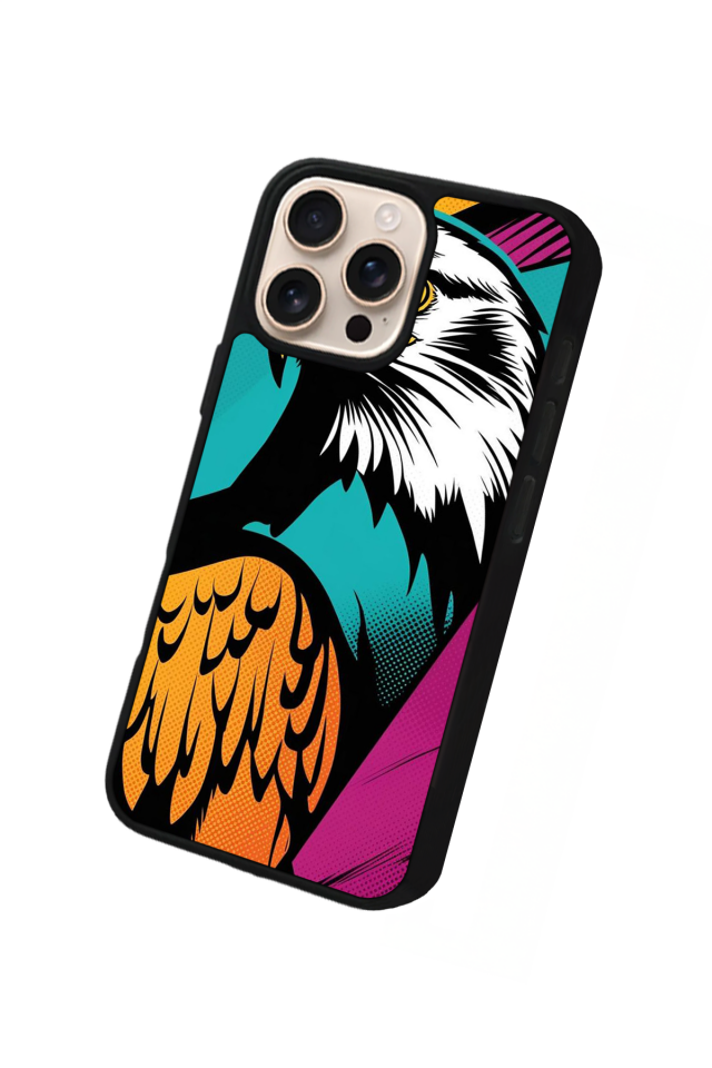 iPhone 16 Pro Max Uyumlu Besiktas Tasarımlı Glossy Premium Kılıf
