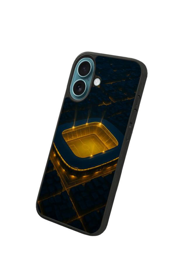 iPhone 16 Uyumlu Fenerbahce Tasarımlı Glossy Premium Kılıf