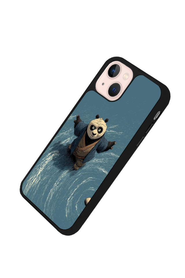 iPhone 15 Uyumlu Kung Fu Panda Tasarımlı Glossy Premium Kılıf