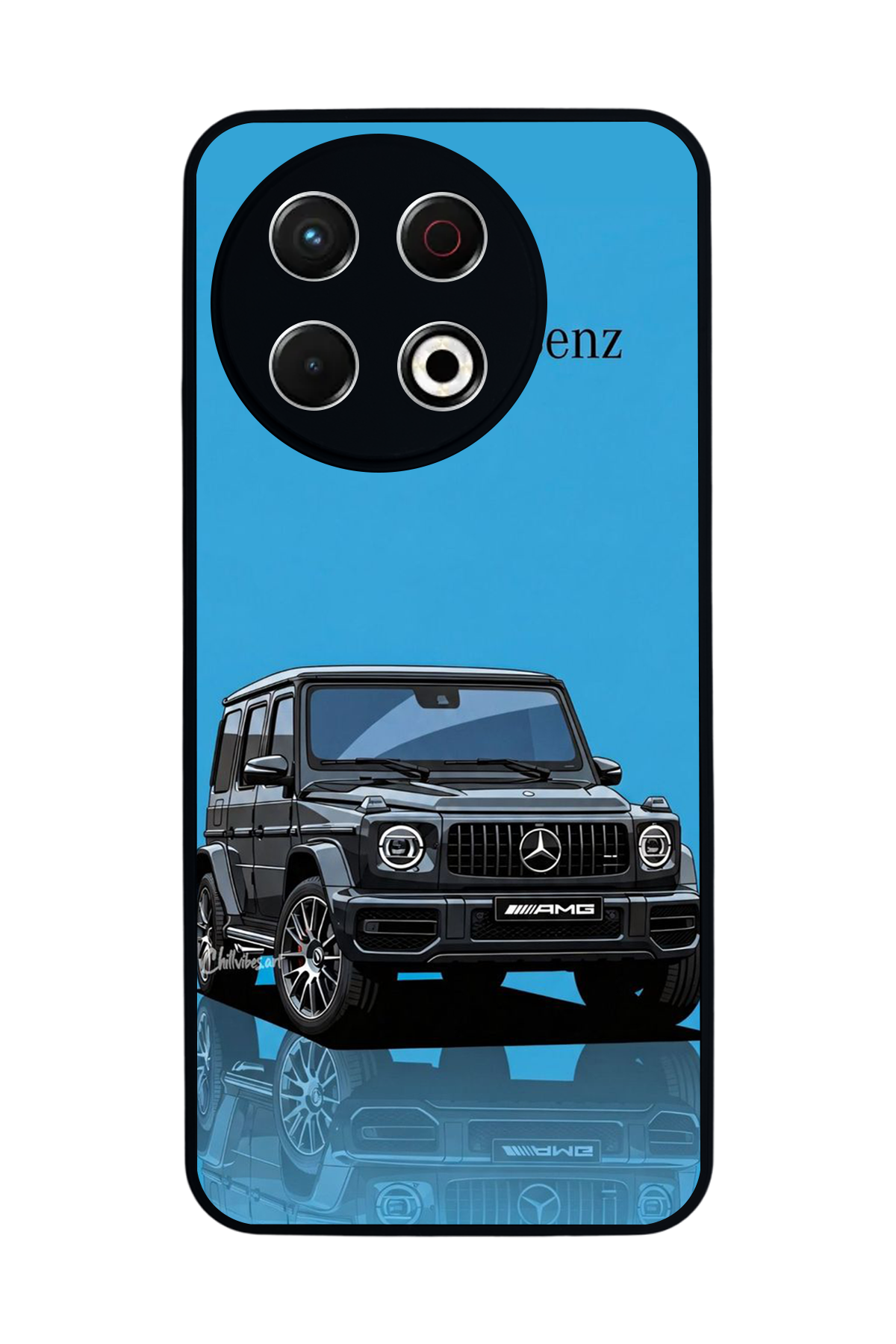 Tecno Spark 30 Pro Uyumlu Mercedes Tasarımlı Glossy Premium Kılıf