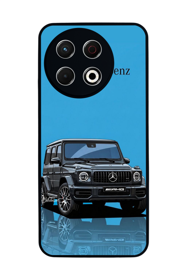 Tecno Spark 30 Pro Uyumlu Mercedes Tasarımlı Glossy Premium Kılıf