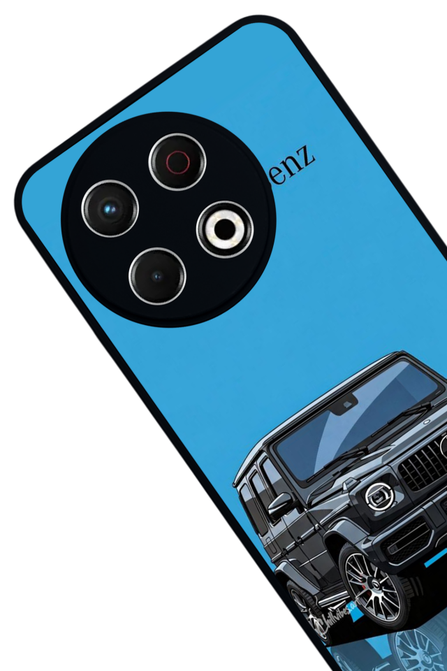 Tecno Spark 30 Pro Uyumlu Mercedes Tasarımlı Glossy Premium Kılıf