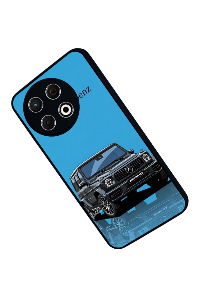 Tecno Spark 30 Pro Uyumlu Mercedes Tasarımlı Glossy Premium Kılıf