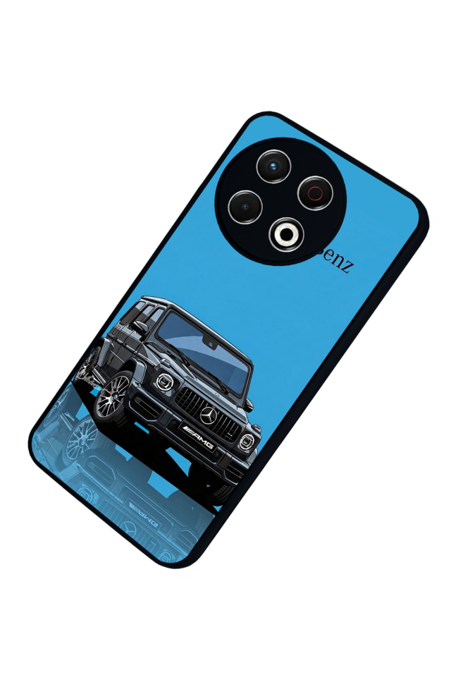 Tecno Spark 30 Pro Uyumlu Mercedes Tasarımlı Glossy Premium Kılıf