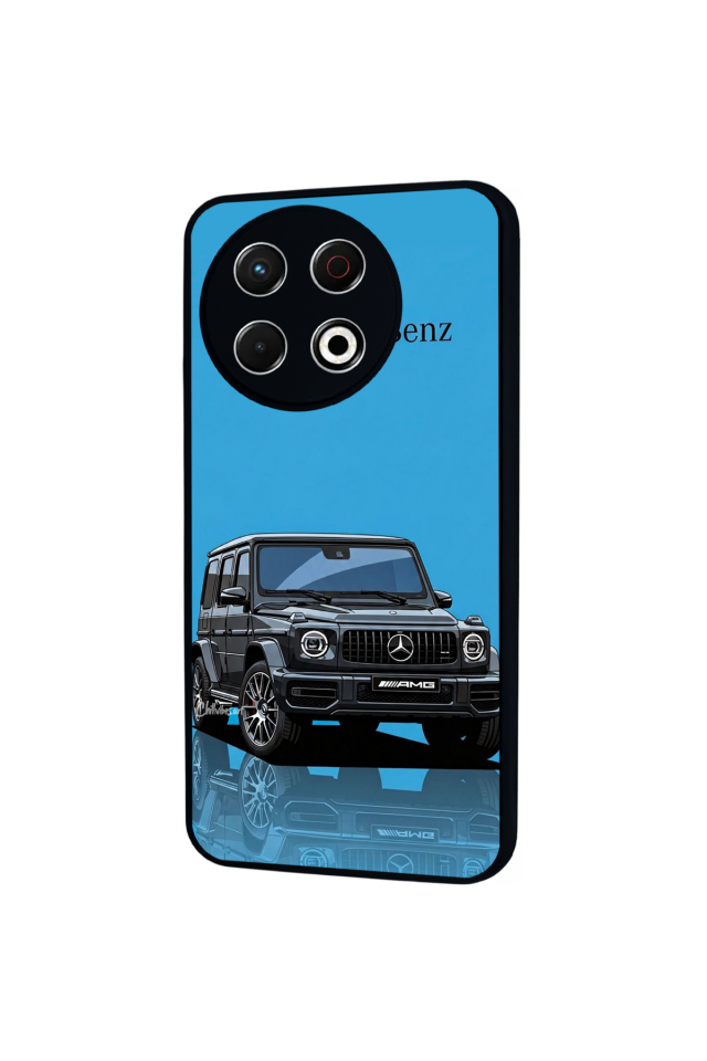 Tecno Spark 30 Pro Uyumlu Mercedes Tasarımlı Glossy Premium Kılıf