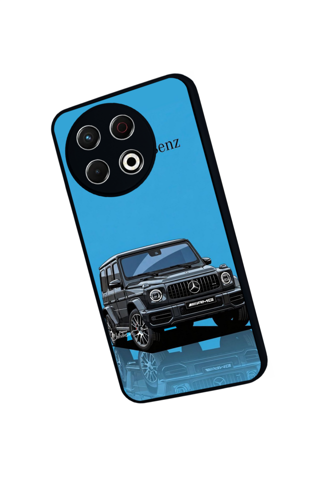 Tecno Spark 30 Pro Uyumlu Mercedes Tasarımlı Glossy Premium Kılıf