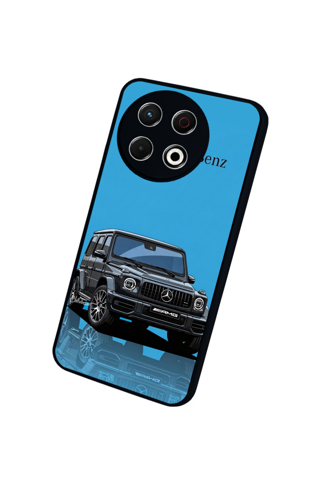 Tecno Spark 30 Pro Uyumlu Mercedes Tasarımlı Glossy Premium Kılıf