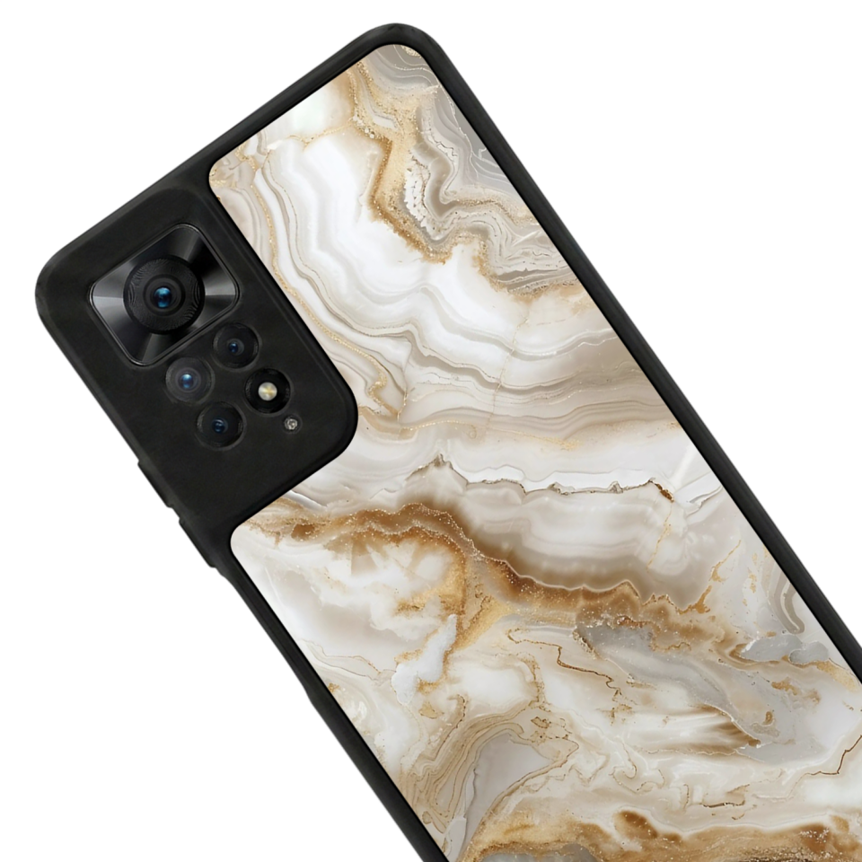 Xiaomi Redmi Note 11 Pro Uyumlu Mermer Marble Tasarımlı Glossy Premium Kılıf