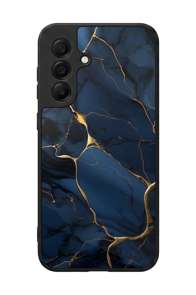 Samsung Galaxy A17 Uyumlu Mermer Marble Tasarımlı Glossy Premium Kılıf