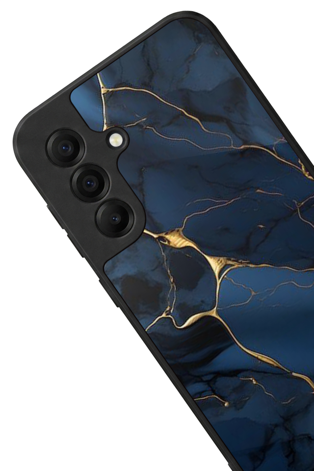 Samsung Galaxy A17 Uyumlu Mermer Marble Tasarımlı Glossy Premium Kılıf