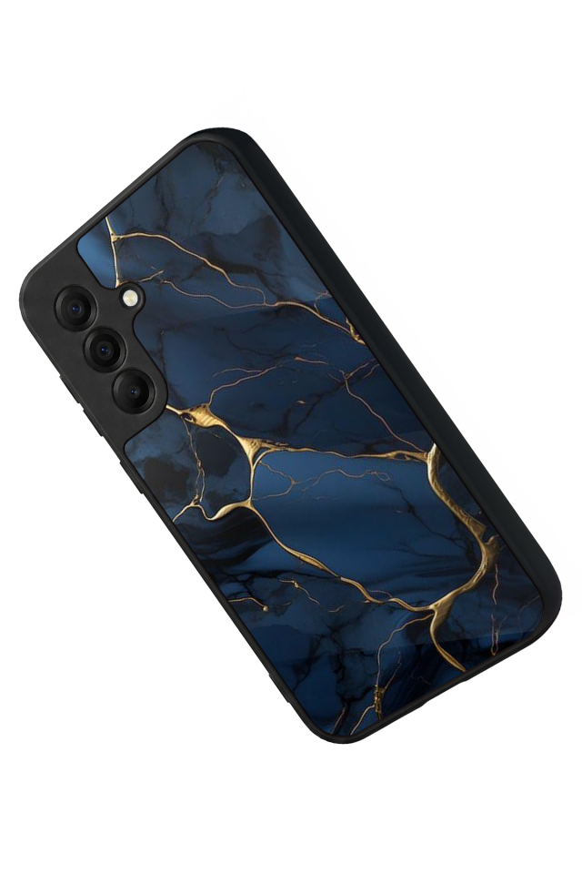 Samsung Galaxy A17 Uyumlu Mermer Marble Tasarımlı Glossy Premium Kılıf