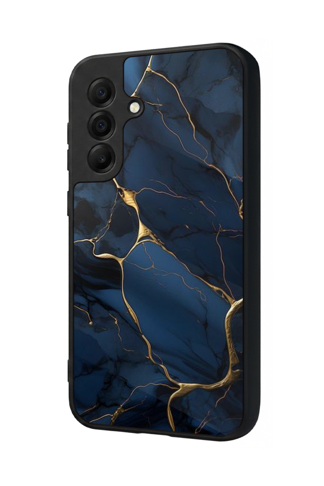 Samsung Galaxy A17 Uyumlu Mermer Marble Tasarımlı Glossy Premium Kılıf
