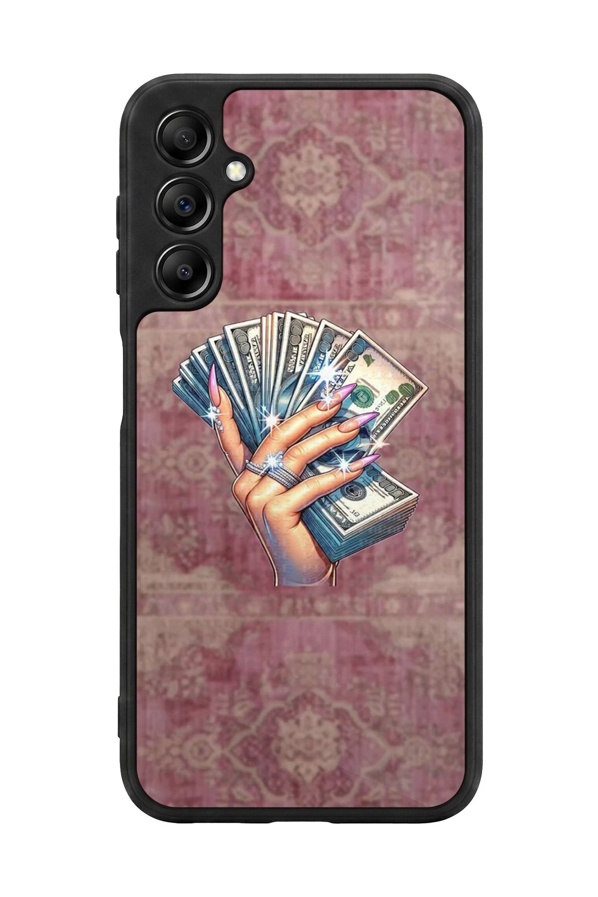 Samsung Galaxy A14 Uyumlu Money Para Tasarımlı Glossy Premium Kılıf
