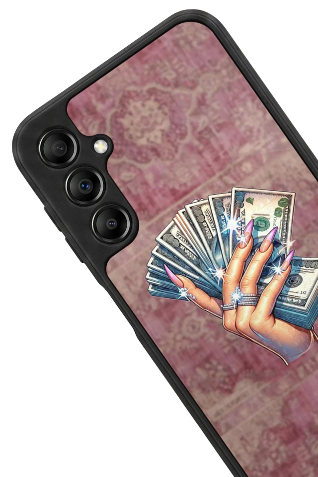 Samsung Galaxy A14 Uyumlu Money Para Tasarımlı Glossy Premium Kılıf