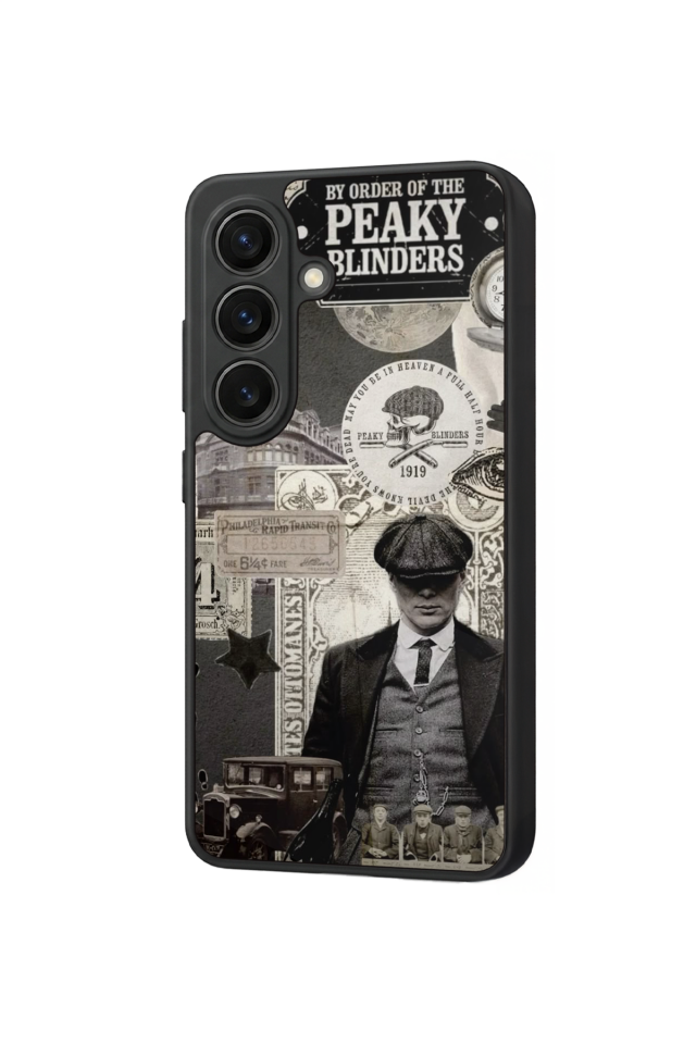 Samsung Galaxy S26 Uyumlu Peaky Blinders Tasarımlı Glossy Premium Kılıf