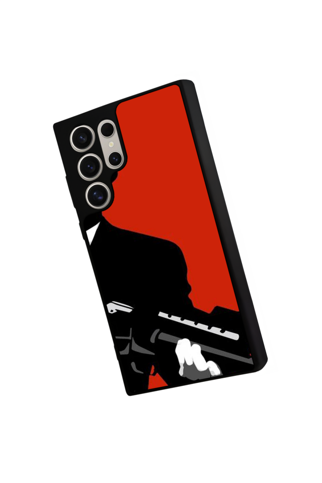 Samsung Galaxy S24 Ultra Uyumlu Scarface Tasarımlı Glossy Premium Kılıf